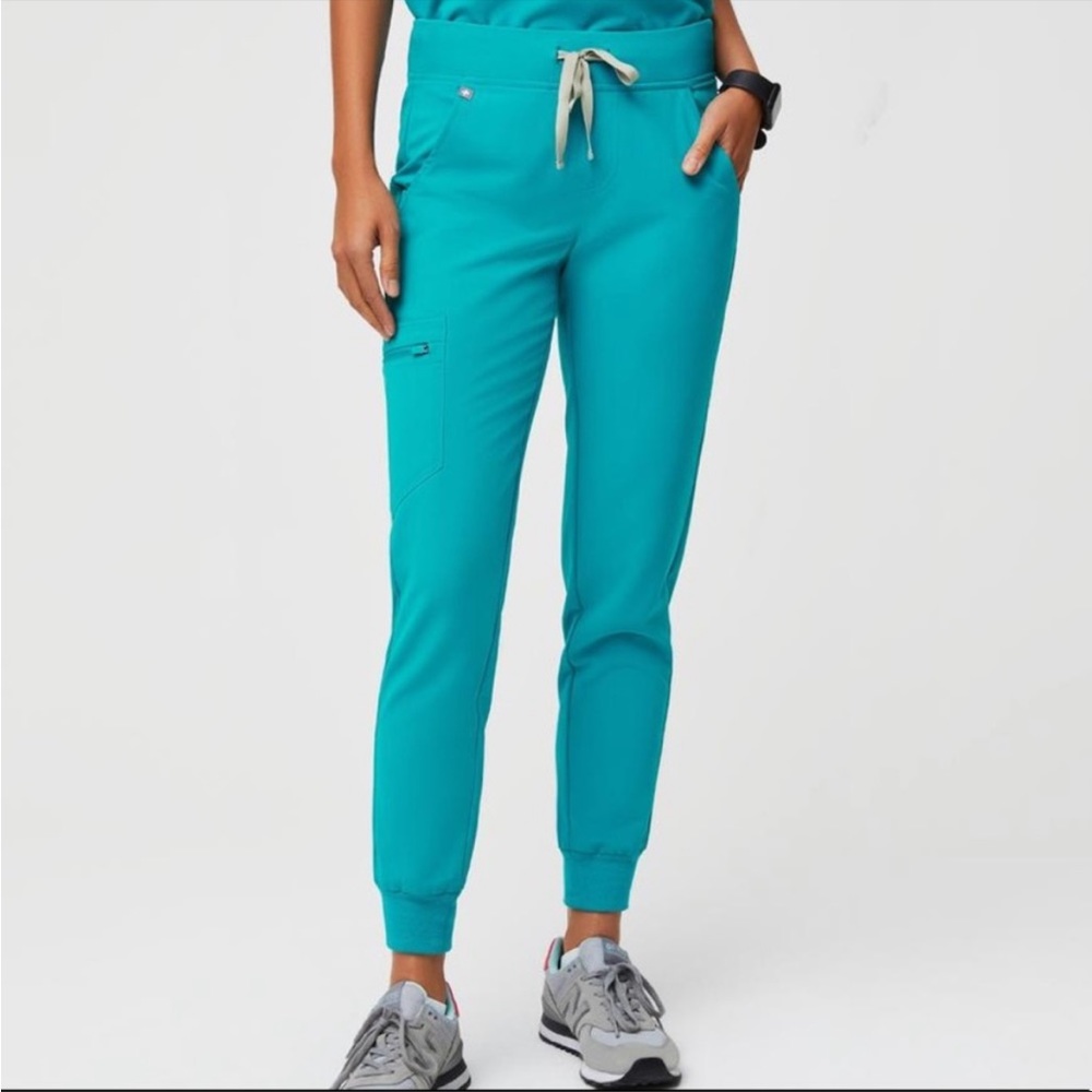 FIGS Teal Zamora Joggers XXS petite!